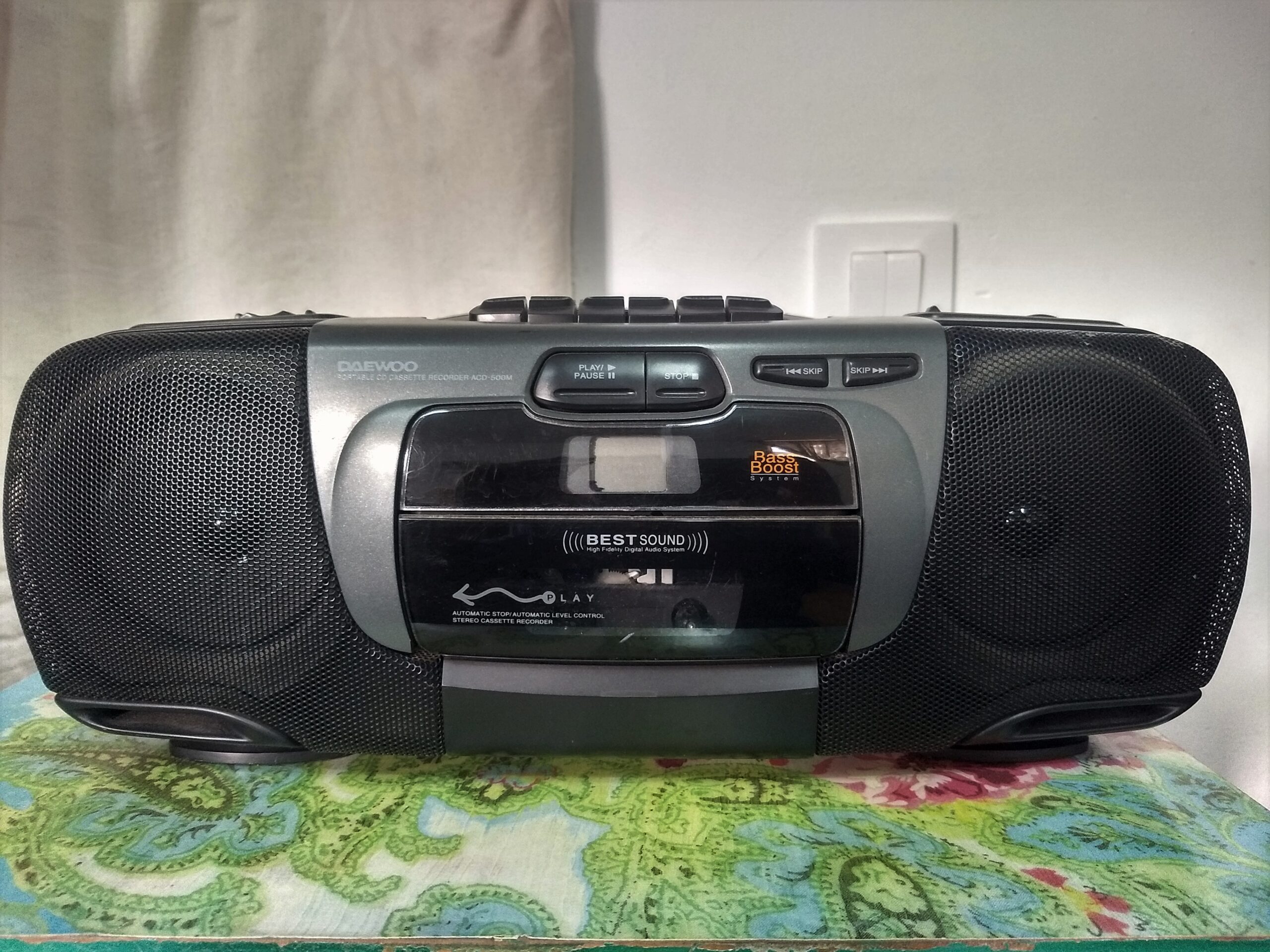 Radio CD Casete Daewoo ACD-500M